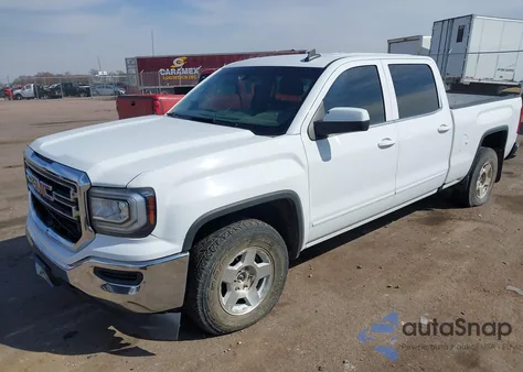 2018 GMC Sierra 1500 Sle из США, поврежденный, VIN 3GTU2MECXJG315746